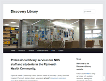 Tablet Screenshot of discoverylibrary.org